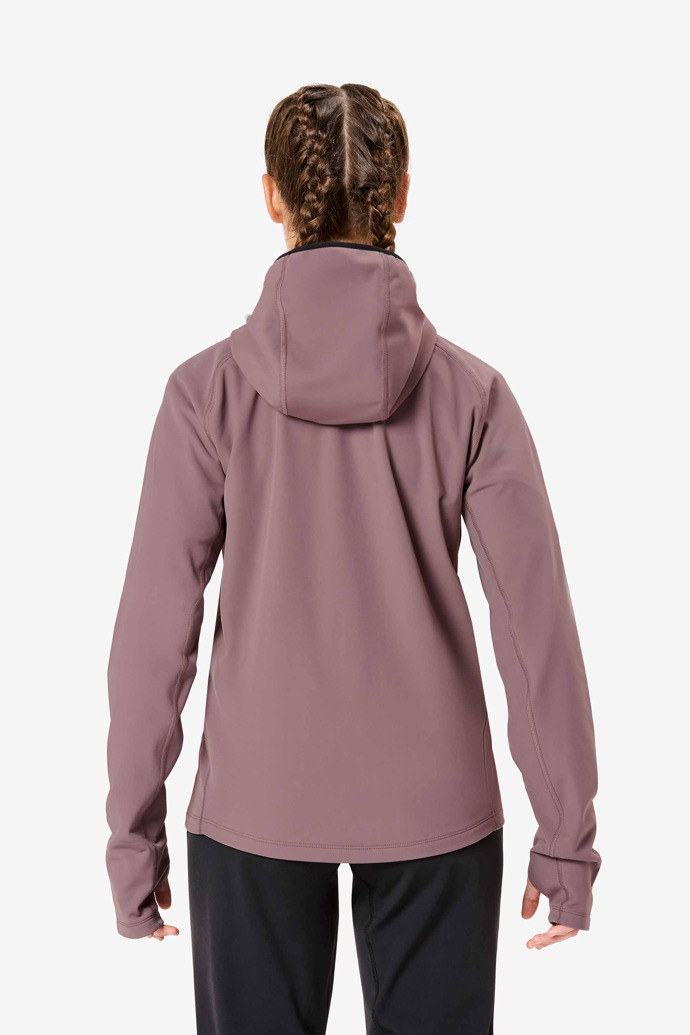 Women's Active Warm Jacket Alberg-Purple Women's purple light active warm jacket