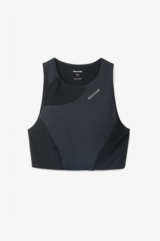 Trail Cropped Top W Black
